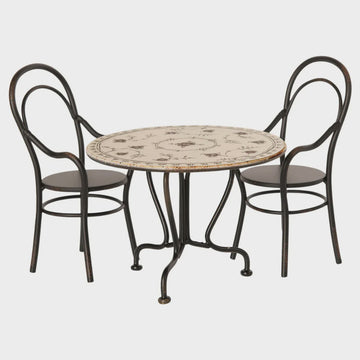 Maileg - Dining Table with 2 Chairs