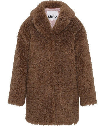 Molo- Haili Teddy Coat- Deer