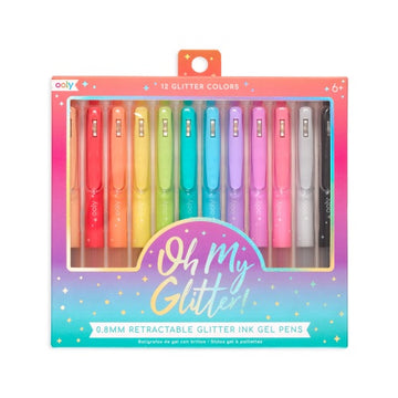 Oh my Glitter Gel Pens - Set up 12