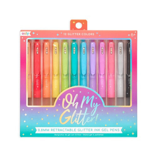 Oh my Glitter Gel Pens - Set up 12