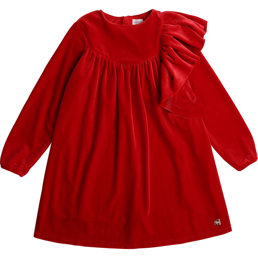 Carrement Beau - Red Velvet Dress