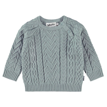 Molo - Bjork Knit Sweater - Calm Green