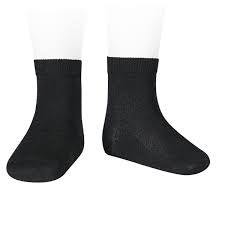Condor - ceremony short stitch sock (black)