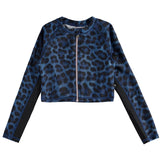 Molo - Nellie Swim Top - Blue Jaguar