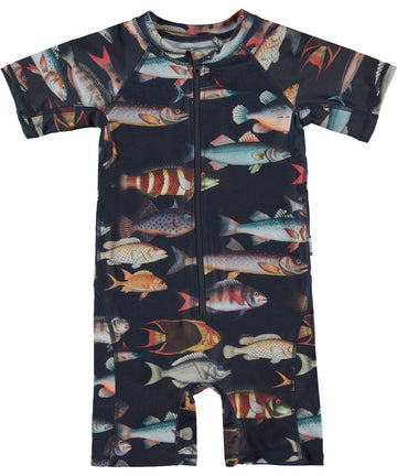 Molo - Neka Short Sleeve Swimsuit - Art of Fish