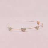 Great Pretenders - Boutique Rhinestone Heart Headband