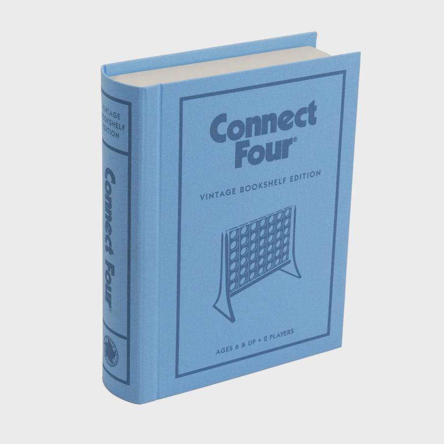 WS Game Company - Connect 4 - Vintage Book Edition