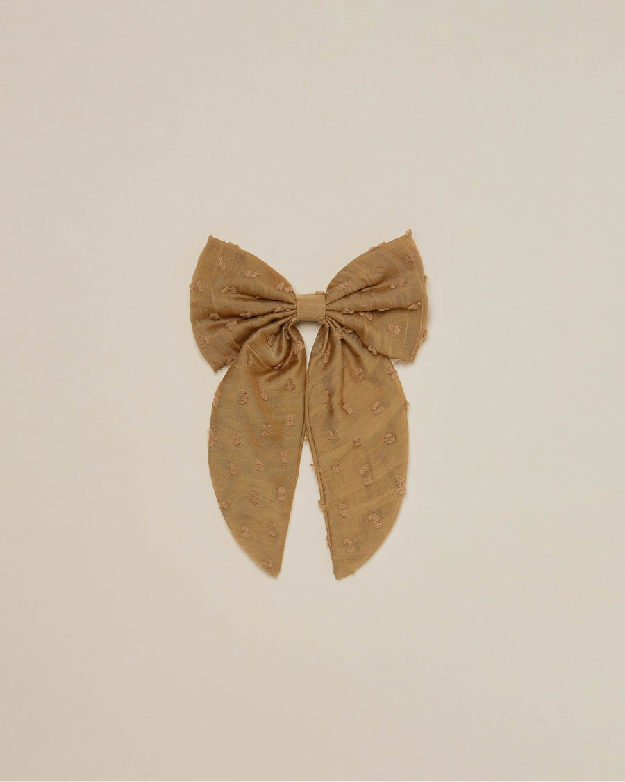 Noralee - Oversized Bow - Golden