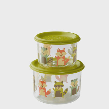 Sugarbooger - Good Lunch Small Containers 2 pcs - What Did the Fox Eat?