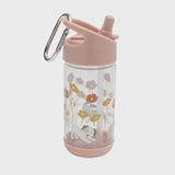 Sugarbooger - Flip & Sip Water Bottle - Puppies & Poppies