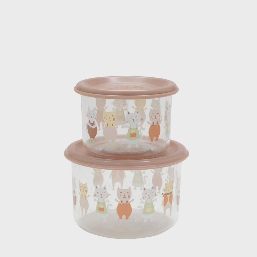 Sugarbooger - Good Lunch Small Containers 2 pcs - Prairie Kitty