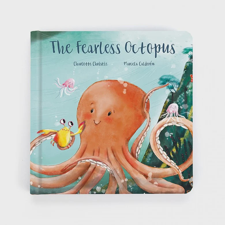 Jellycat - Odell, The Fearless Octopus - Book