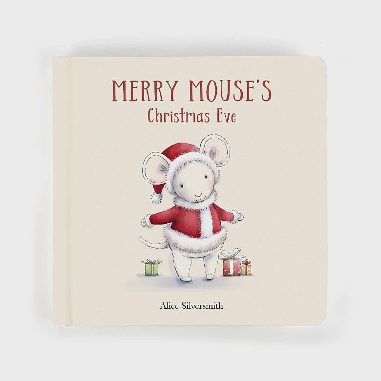 Jellycat - Merry Mouse's Christmas Book