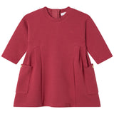 Chloe - Long Sleeve Dress with Pockets - Pink