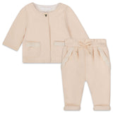 Chloe - Cardigan and Pants Set - Pale Pink