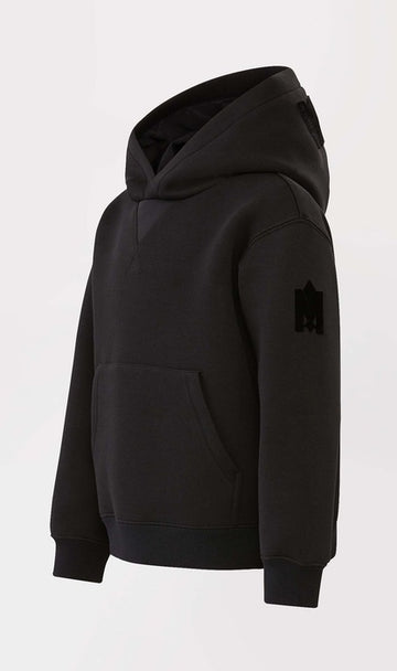 Mackage- Dru Double Face Jersey Hoodie- Black