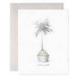 E. Frances Paper - Sparkler Wish Card