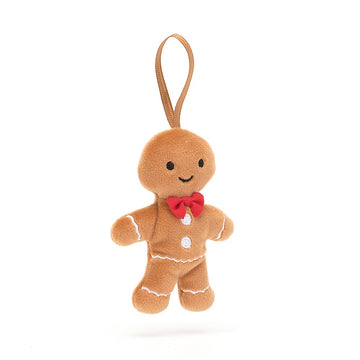 Jellycat - Festive Folly Gingerbread Fred - Ornament