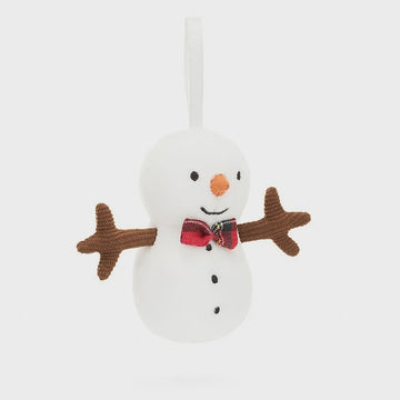 Jellycat - Festive Folly Snowman - Ornament