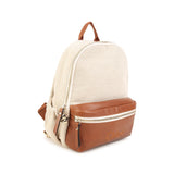 Chloe - Canvas Rucksack - Brown
