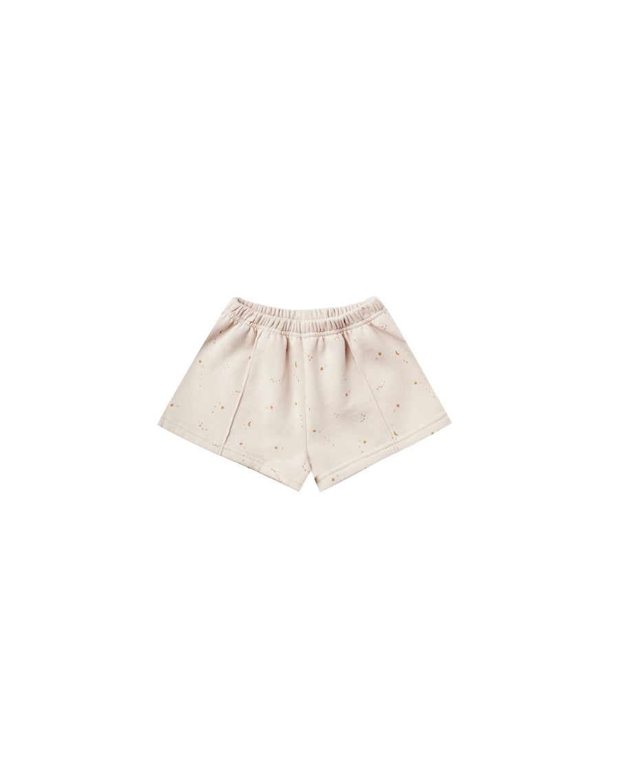 Rylee & Cru- Fleece Sweat Short- Stone