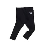 HuxBaby - Black Ribbed Legging