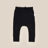 Hux Baby- Black Drop Crotch Pant