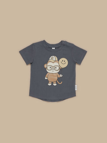 Hux - Monkey T-Shirt - Ink