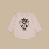Hux - Fairy Bear Top - Rose