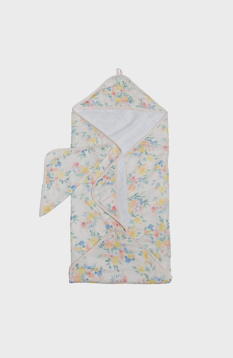 Loulou Lollipop - Hooded Towel Set - Floral Bouquet