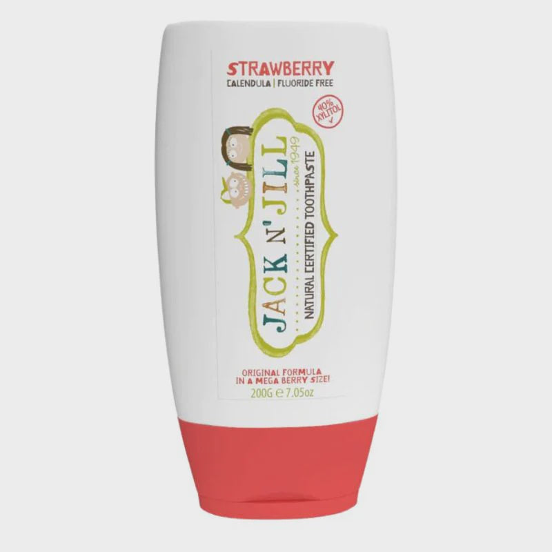 Jack & Jill - Natural Toothpaste Large - Strawberry