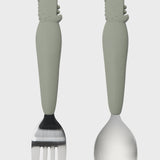 Loulou Lollipop - Toddler Spoon & Fork Set - Alligator