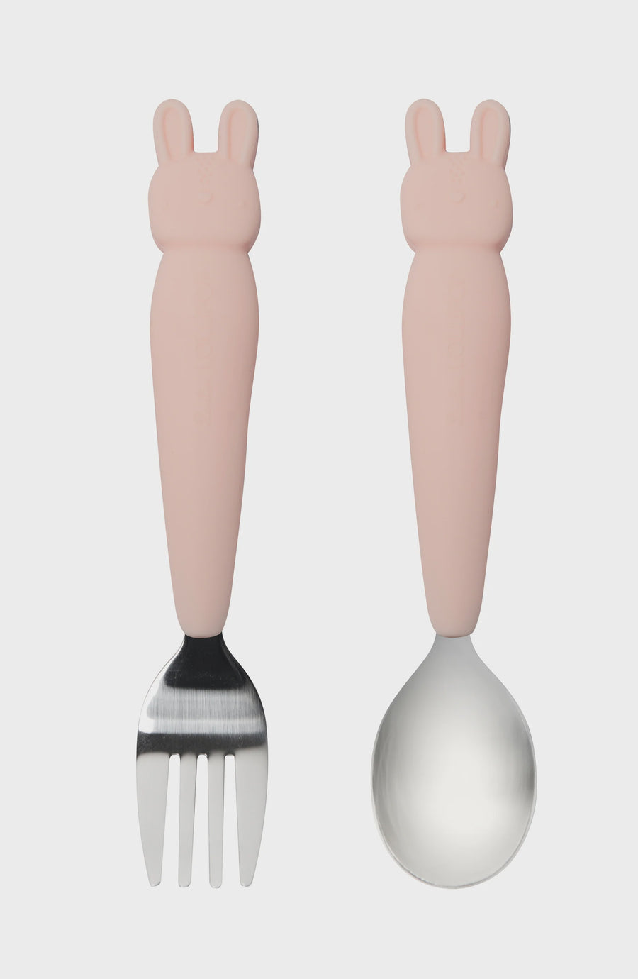 Loulou Lollipop - Toddler Spoon & Fork Set - Bunny