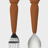 Loulou Lollipop - Kids Spoon & Fork Set - Lion