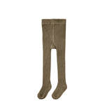 Rylee & Cru- Rib Knit Tights - Olive