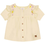 Carrement Beau - Button-Up Shirt with Floral Embroidery