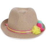 Billie Blush - Fedora with Coloured Sequin Band