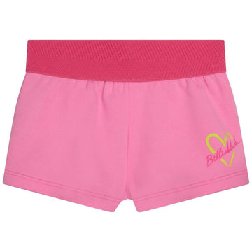 Billie Blush - French Terry Shorts with Heart Logo