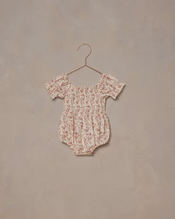 Noralee - Cossette Romper - Ivory Vines