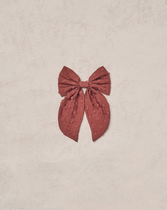 Noralee - Oversized Bow - Berry