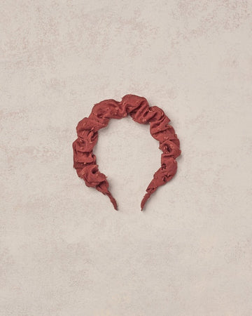 Noralee - Gathered Headband- Berry