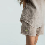 Nununu - Muslin Shorts - Stone
