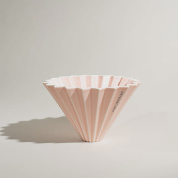 Origami - Medium Dripper & Holder - Matte Pink