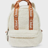 Chloe - Faux Shearling Rucksack - Brown