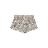 Rylee & Cru - Play Speed Short - Grey Micro Check