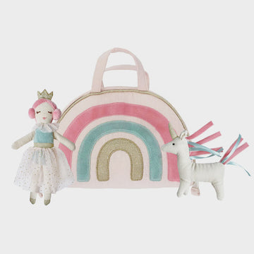 Mon Ami - Rainbow Play Purse & Doll Set
