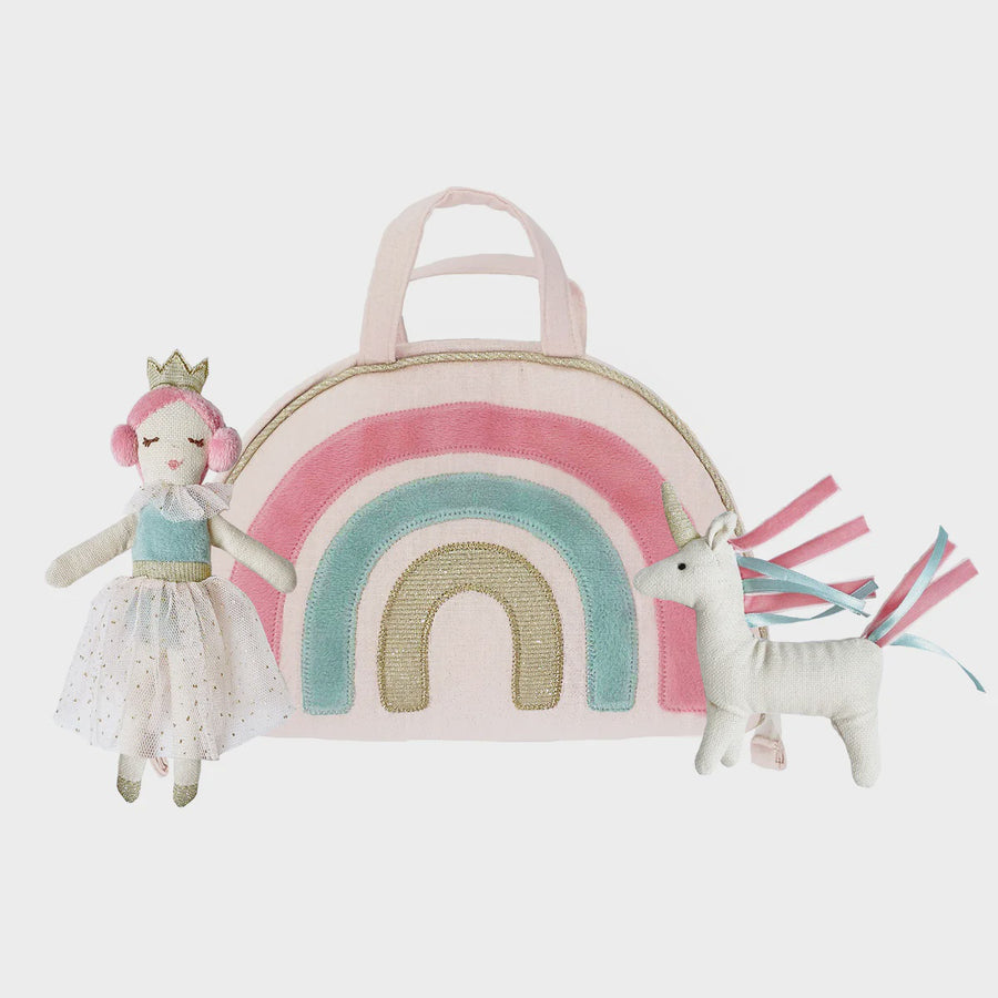 Mon Ami - Rainbow Play Purse & Doll Set