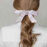 Lim Lim - Luxe Bow Scrunchie - Lilac