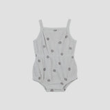 Quincy Mae - Terry Cinch Romper - Polka Dot