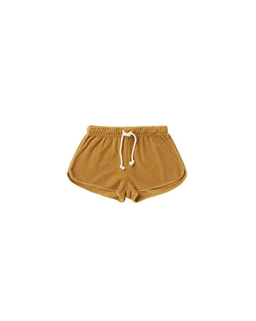 Rylee & Cru - Terry Track Shorts -  Gold